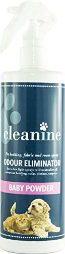 500ml Baby Powder Fragrance Odour Eliminating Spray Animal Safe Destroys Bad Odours Suitable For All Materials