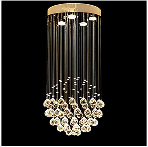 Preisvergleich Produktbild HONGHUIYU 4-Licht Kristall Pendelleuchten Moonlight Lackierte Oberflächen Kristall Kristall 110-120V / 220-240V Inklusive Glühbirne / GU10