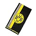 Produktbild Borussia Dortmund BVB Strandtuch mit Logo/Streifenmuster Baumwolle Schwarz/Gelb 150 x 75 x 1 cm
