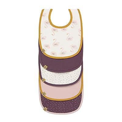 Lässig 1311002741 Bavoir Imperméable 5 Pièces Little Water Swan