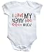 HippoWarehouse I Love My Nanny Soo Much baby vest boys girls