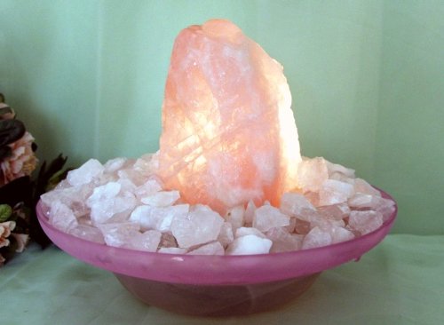 Alfi - Zimmerbrunnen aus Edelstein - Rosenquarz