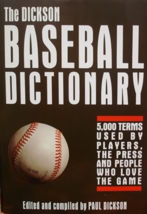 The Dickson Baseball Dictionary livre