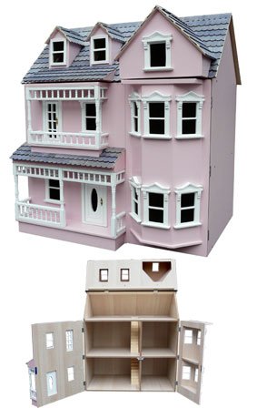 Exmouth Dolls House Victorian Style In Painted Finish