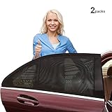 ❤ [SPF effektiver Schutz] ━ SPF 40 + gleichwertiger Schutz, UV-Strahlen abschneiden und Hitze reduzieren, geeignet für lange Autofahrten und den täglichen Gebrauch. Sie können immer noch Roll Down the Fenster,lassen Sie das Fenster normal öffnen, lassen Sie frische Luft ein, atmen Sie frische Luft. Ihr Baby kann leicht und bequem schlafen.