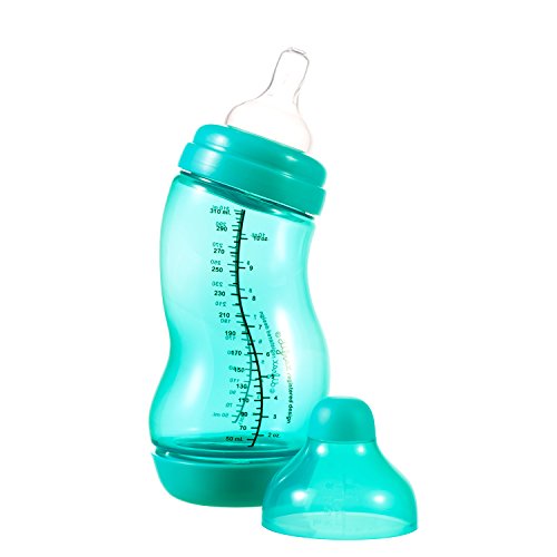 Difrax Anti Colic S-Baby Bottle (310 ml, Aqua, Wide)