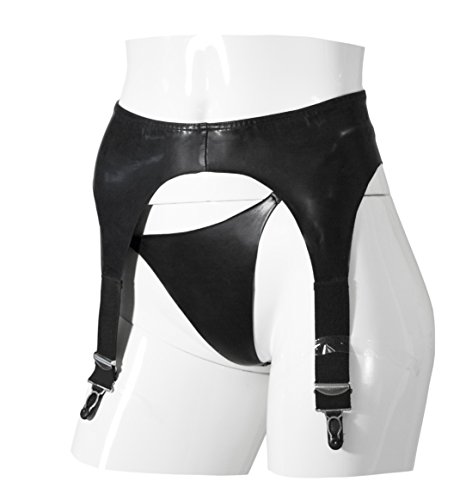 Preisvergleich Produktbild GP DATEX Strumpfhalter und String - Gr. S - Fb. Schwarz