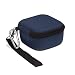Produktbild MoKo Omaker M4 Tasche Case, Ultra-Tragbarer drahtlose Bluetooth Lautsprecher Schutzhülle Reisetasche mit Handschlaufe / Karabiner für Omaker M4 Bluetooth 4.0 Wireless Speaker, Marineblau