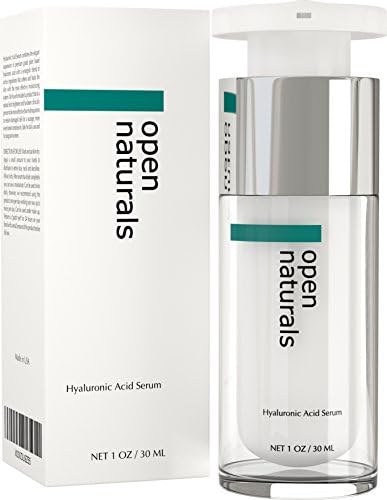 Open Naturals Hyaluronic Acid Skin Serum - The Best Anti Ageing &amp; Anti Wrinkle Serum - This Premium Organic Serum Will Plump, Hydrate &amp; Brighten Skin While Filling In Those Fine Lines &amp; Wrinkles - It Works or Your Money Back Guarantee