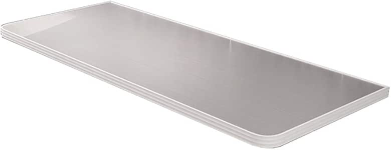 Amazon De Hairong Edelstahl Tisch Zur Wandmontage Klein Klappbar Fur Buro Zuhause Kuche