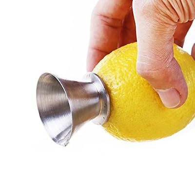 KAYCROWN Les meilleurs ustensils en acier inoxydable manuel citron presse-agrumes presse-agrumes alésoir 18/8 en acier inoxydable à la main agrumes presse-agrumes et citron verseur