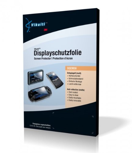 Vikuiti DQCM30 Schutzfolie passend für Netbooks mit 33.8 cm (13.3 Zoll) Displays [294 x 165.5 mm, Seitenverhältnis 16:9] (entspiegelt (matt), einfache Montage, schmutzabweisend, hartbeschichtet)