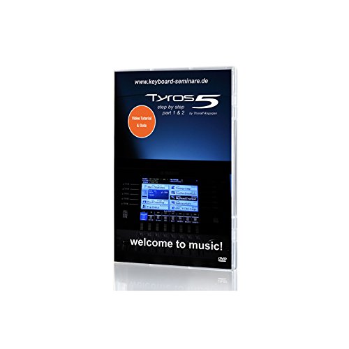 Preisvergleich Produktbild Tyros 5 Schritt für Schritt Video DVD Teil 1 und 2