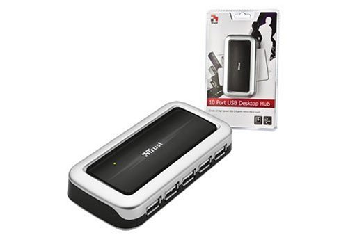 Trust 10 Port USB 2.0 Desktop Hub - 8