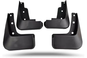 WENGONG 4 Pcs Coche Faldillas para Peugeot SW CC SD 107 108 205 206 207 306 307 308 405 406 407 508 607, Guardabarros Vehículo Juego Delantero Trasero Guardabarros Carrocería Protector