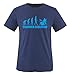 Produktbild DRUMMER EVOLUTION - Kinder T-Shirt Navy / Blau 98-104