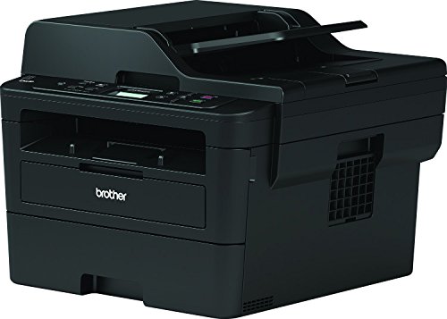 Brother DCPL2550DN - Impresora multifunci  n l  ser monocromo con red  cableada  impresi  n autom  tica a doble cara y ADF de 50 hojas  34 ppm  USB 2 0  procesador de 600 MHz  memoria de 128 MB  Gris