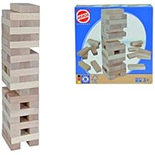 BS Toys GA232 Balance-Turm Spiel - Spannendes Geschicklichkeitsspiel Für Kinder