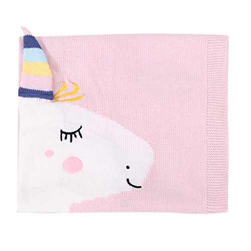 Preisvergleich Produktbild Sharplace Baby Kinder Decke Babybett Swaddle Blanket Puckdecke Kinderwagendecke Erstlingsdecke - Rosa