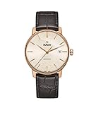 Rado Herren 's Swiss Automatik Coupole klassisch Dunkle Braun Leder Armbanduhr 38 mm r22861115 von RADO