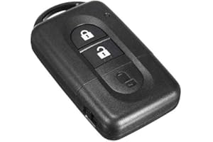 Llave PLIP Compatible con Micra X-Trail Qashqai Juke Duke Navara Note Pathfinder 2 botones Mando a distancia @Pro-Plip