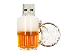 Pankreeti 32 GB Pen Drive Beer Glass Cup USB Flash Designer Fashionable Pen Drive