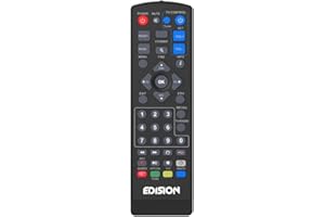 EDISION Universal Remote Control EDI-RCU 1 Learn - 2-in-1 Programmable for TV i Receiver, Kompatybilny z PICCO T265+ i NANO T265+