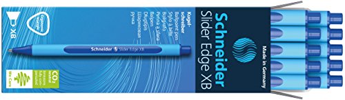 Schneider Slider Edge XB Kugelschreiber (Kappenmodell) 10er Packung cyan-blau - 5
