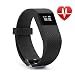 Produktbild RABATT auf NAKOSITE HRFT2433 Bester Fitness Aktivität Tracker Uhr, Pedometer, Schrittzähler, Kalorienzähler, Entfernung, Schlafüberwachung, HERZ PULS Monitor, Sportuhr, Bluetooth 4.0 für Android 4.4 oder IOS 7.1 und höher. PLUS: SMS, Anrufer Identifikation, Warnungsalarm, Anti-Telefonverlust, Telefon finden, Fotos aufnehmen, SNS-Warnungen wie Whatsapp und Facebook. Farbe Schwarz, 365 Tage Garantie