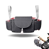 ★ Material de primera: Todos los materiales son seguros para el bebé, que es un tejido de poliéster duradero y resistente al agua. La bolsas paseo carro bebe con excelente costura, aguja de precisión, línea de vehículo uniforme procesada