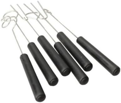 DXtech 6 Pcs Candy Caker Nuts Fruit Chocolate Dipping Fork Fondue DIY Decorating Tool Set