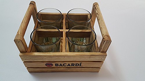 Preisvergleich Produktbild Bacardi Mojito Cocktail Set im stylischen Retro Look, ein echter Hingucker!