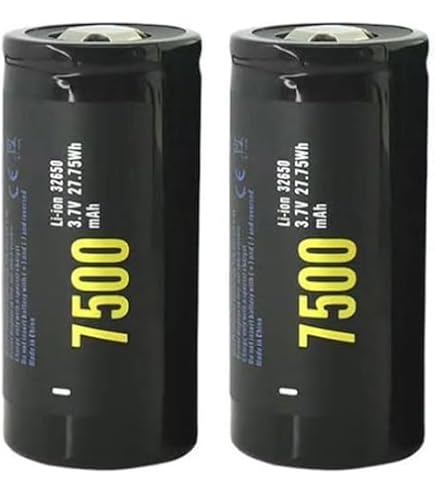 Batterie Lithium 32650 3.7V 8200mAh - 4 Pièces - Pour Lampe Torche, Alimentation De Secours - 3