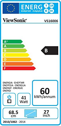 ViewSonic XG2700-4K 27-inch 4K UHD IPS Gaming Monitor with AMD FreeSync (2160p 60Hz 10 bit colour HDMI DisplayPort) - Black