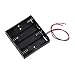 Produktbild Batteriefach 1/2/ 3/4 Steckplätze 18650 Power Battery Storage Case Plastic Box Holder with Leads Power DIY Aufbewahrungsbox Halter Fall für 4 x 18650 Akku (D)