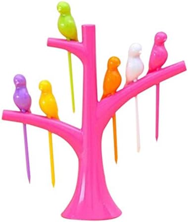 Fruit Fork Birds on the Tree Olives Starter Forks Dinnerware Party tools Kitche Décoration Gadgets By HomeElabador UK SELLER FAST DELIVERY