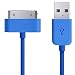Produktbild TheMax High Speed USB 2.0 Daten-Ladekabel für iPhone 3 G/3 GS/4/4S, iPad 1./2./3. Gen., iPod 3./4./Classic/iPod Mini/iPod Nano 1./2./3./4./5. Gen., iPod Touch 1./2./3. 3 Meter blau
