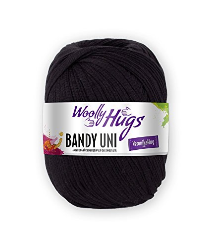 Woolly Hugs Bandy Uni 100 g (99 schwarz)