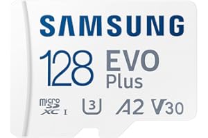 ‎SAMSUNG Samsung EVO Plus microSD-Speicherkarte (2024) (inkl. SD Adapter) - 128 GB
