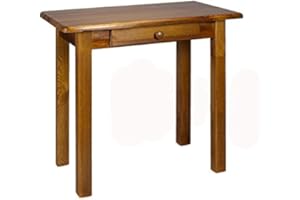 ‎MAGNETIC MOBEL Magnetic Mobel Esstisch mit Schublade Küchentisch Tisch Massiv Kiefer Speisetisch in versch. Größen (50x80, Eiche)