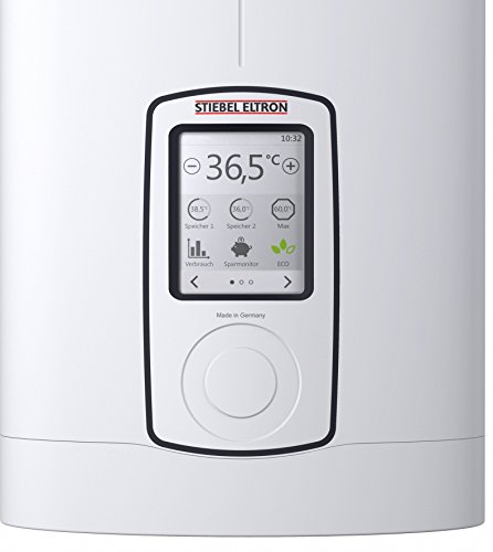 Stiebel Eltron DHE Touch 18/21/24, Vollelektronischer Durchlauferhitzer, umschaltbar, druckfest, 1 Stück, 46,8 x 22,5 x 10,5 cm, 234459 - 3