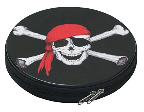 Preisvergleich Produktbild CD Box Pirat für 12 Cd`s Kinder Aufbewahrung Case neu
