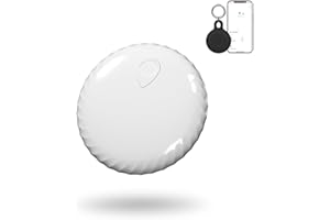 FXINDX FinderTag Airtag Alternative, Schlüsselfinder, GPS Tracker Ortungsgerät Kompatible mit FindMy (iOS Nur), Smart Finder für Katze, Hund, Collar, Gepäck, Koffer, IP67 Wasserdicht