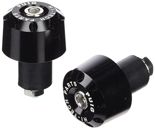 Puig - Contrappesi universali per manubrio, materiale: alluminio nero