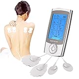 maquina para espalda gimnasio Unidad electrónica TENS recargable: Adopta la tecnología TENS (electro-estimulación nerviosa transcutánea) la cual está clínicamente probada para el alivio seguro y efectivo del dolor.