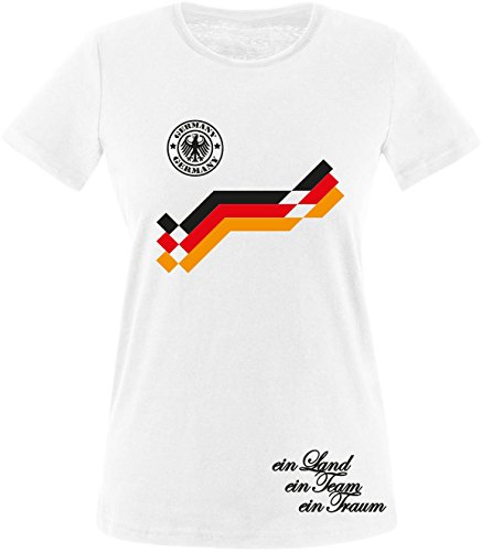 Luckja EM 2016 Deutschland Trikot Wunschname und Wunschnummer Damen T-Shirt
