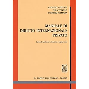 Manuale di diritto internazionale privato