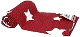 Tagesdecke 180x220cm 1001 Wohntraum 13D61red-2 Quilt Sophie Sterne Stars Plaid Tagesdecke Decke, 180 x 220 cm, rot/Bordeaux