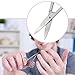CoFashion Cuticle Scissor Stainless Steel Nail Clippers Curved Manicure Multifunctional Beauty Tool