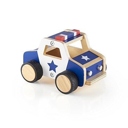 Preisvergleich Produktbild Guidecraft Plywood Police Car G7510 by Guidecraft